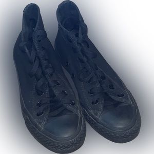 Black High Top Converse